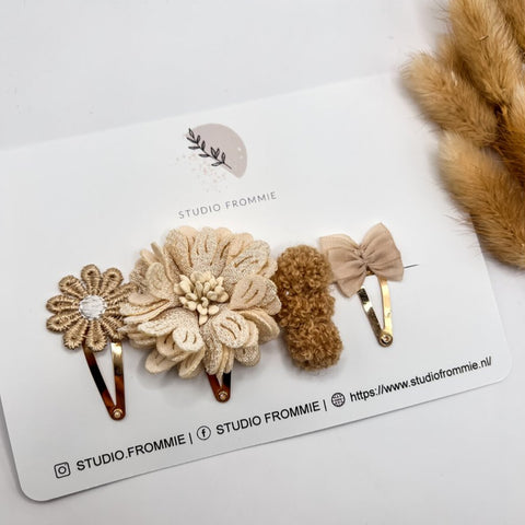 Set haarspeldjes Studio Frommie - Lilly Gold