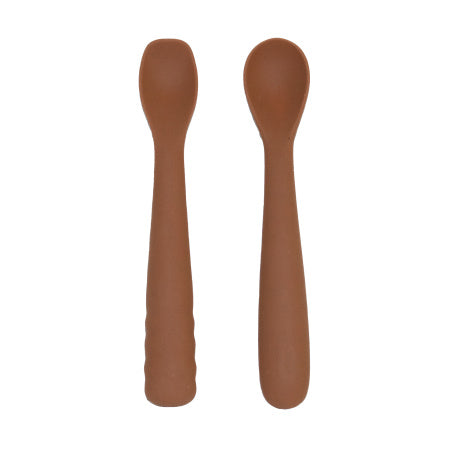 Set siliconen lepels - Terracotta