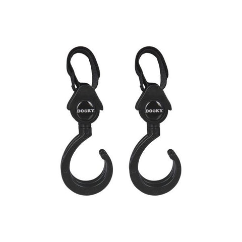 360° buggy haak Dooky - zwart