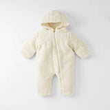 Cloby - Teddy suit off white 3-6m