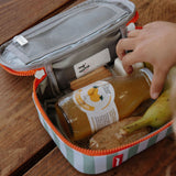 koeltas Hello hossy - Green Stripes