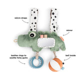 Activity toy Done by deer - Hanging Croco green