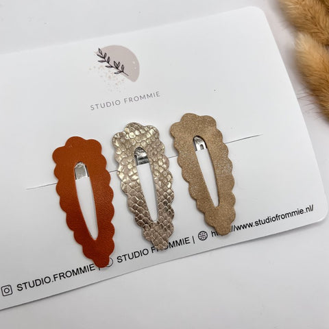 Set haarspeldjes peek-a-beau - earth colors