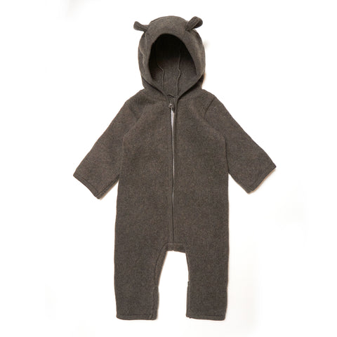 Baby jumpsuit Huttelihut - Mushi Brown