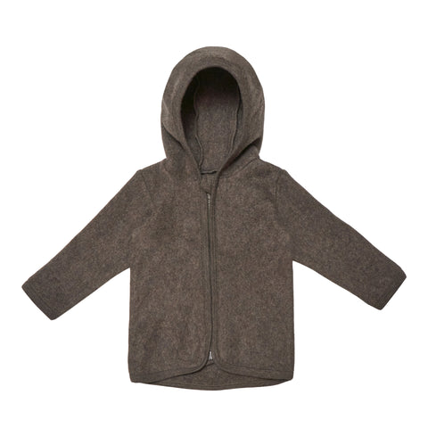 Baby jasje Huttelihut - Poofy Brown zonder oortjes