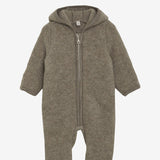 Baby jumpsuit Huttelihut - Merino wool Savannah Melange