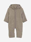 Baby jumpsuit cotton fleece - Savannah melange