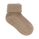 baby sokjes B4K - rib Light Taupe (set van 3)