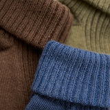 baby sokjes B4K - rib Dark Olive (set van 3)