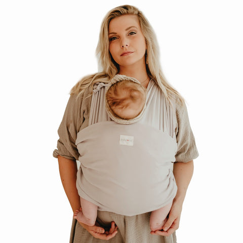 Draagdoek Babylonia tricot easy - warm sand