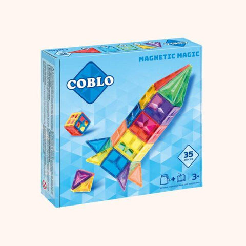 Open Ended Magnetische tegels Coblo - classic (35 stukken)