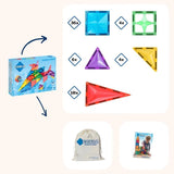 Open Ended Magnetische tegels Coblo - classic (60 stukken)