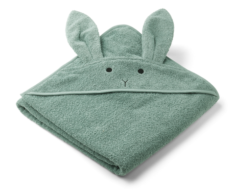 Badcape Liewood - Rabbit peppermint 100x100cm