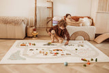 2-in-1 puzzelmat en opbergbox Play & Go - EEVAA Farm (120x180cm)