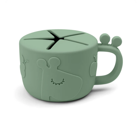 Snack cup Done by deer - Peekaboo Raffi green