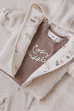 T-shirt Feetje - Brown Melange Cosy Cuddles