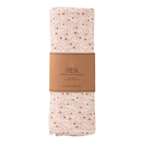 tetradoek Fresk - Garden flowers 120x120cm