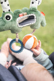 Activity toy Done by deer - Hanging Croco green