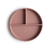 Stick & stay bordje Mushie - Cloudy mauve