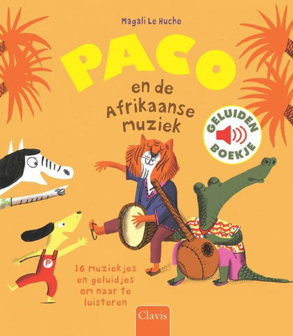 Geluidenboekje Clavis - Paco & de Afrikaanse muziek