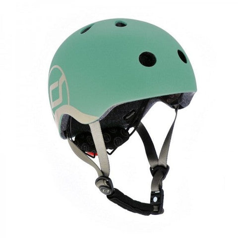 Helm Scoot & ride - forest XS (1-3 jaar)