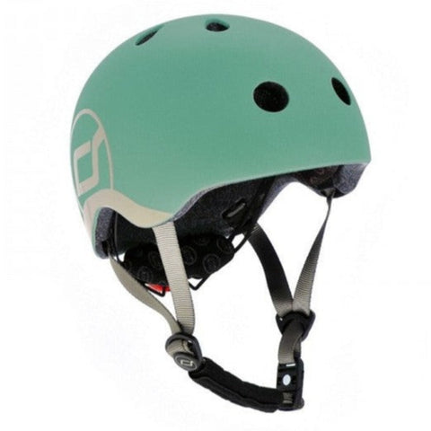 Helm Scoot & ride - forest XS (1-3 jaar)