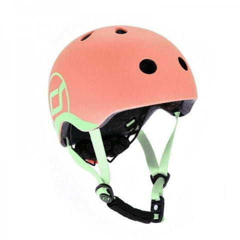 Helm Scoot & ride - peach XS (1-3 jaar)