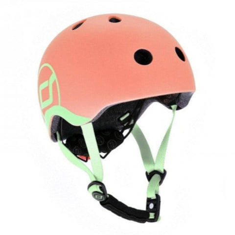 Helm Scoot & ride - peach XS (1-3 jaar)