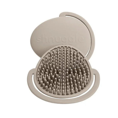 Borstel Shnuggle - taupe