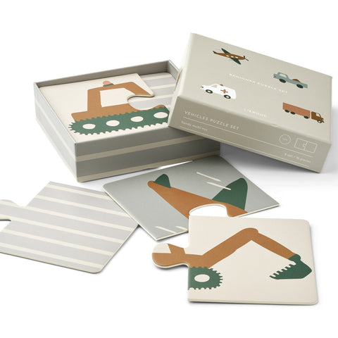 Beginnerspuzzel Liewood - vehicles (2+)