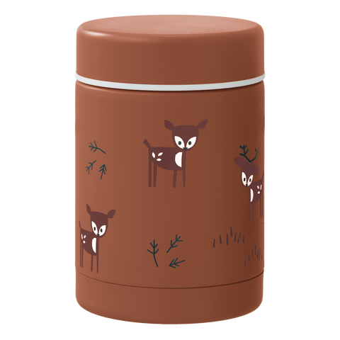 Voedsel bewaarcontainer Fresk 300ml - deer amber brown
