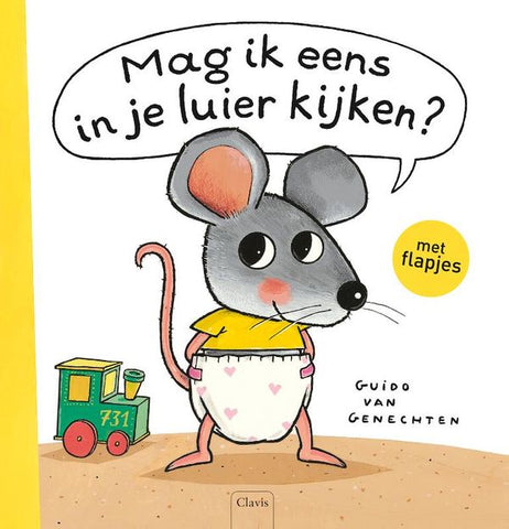 Boekje Clavis - Mag ik eens in je luier kijken?