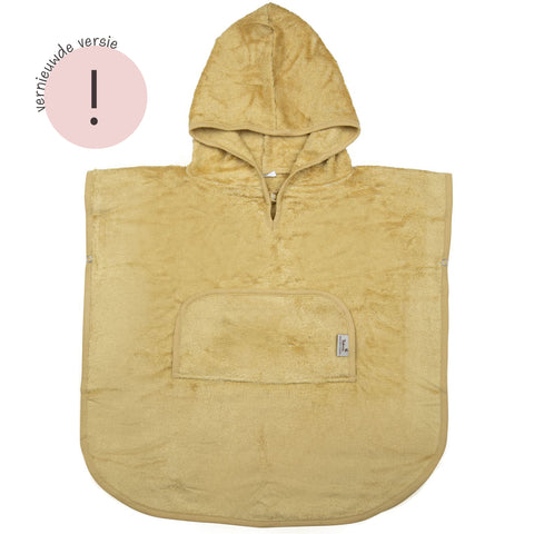 Poncho Timboo V-hals - Honey yellow