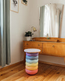 Stapelstein bundel pastel rainbow + pastel confetti balance board