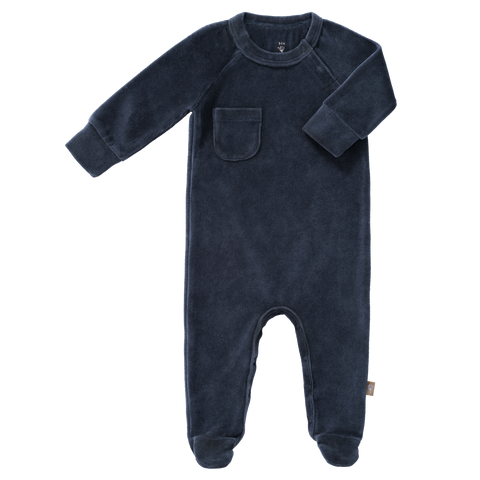 voetenpakje Fresk - velours indigo