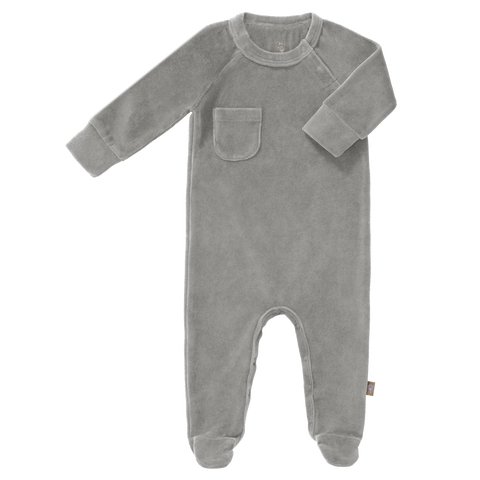 voetenpakje Fresk - velours Paloma grey