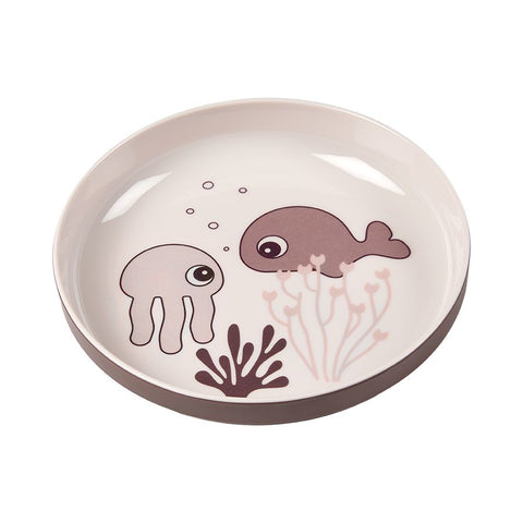 Melamine bordje Done by Deer - Sea friends powder