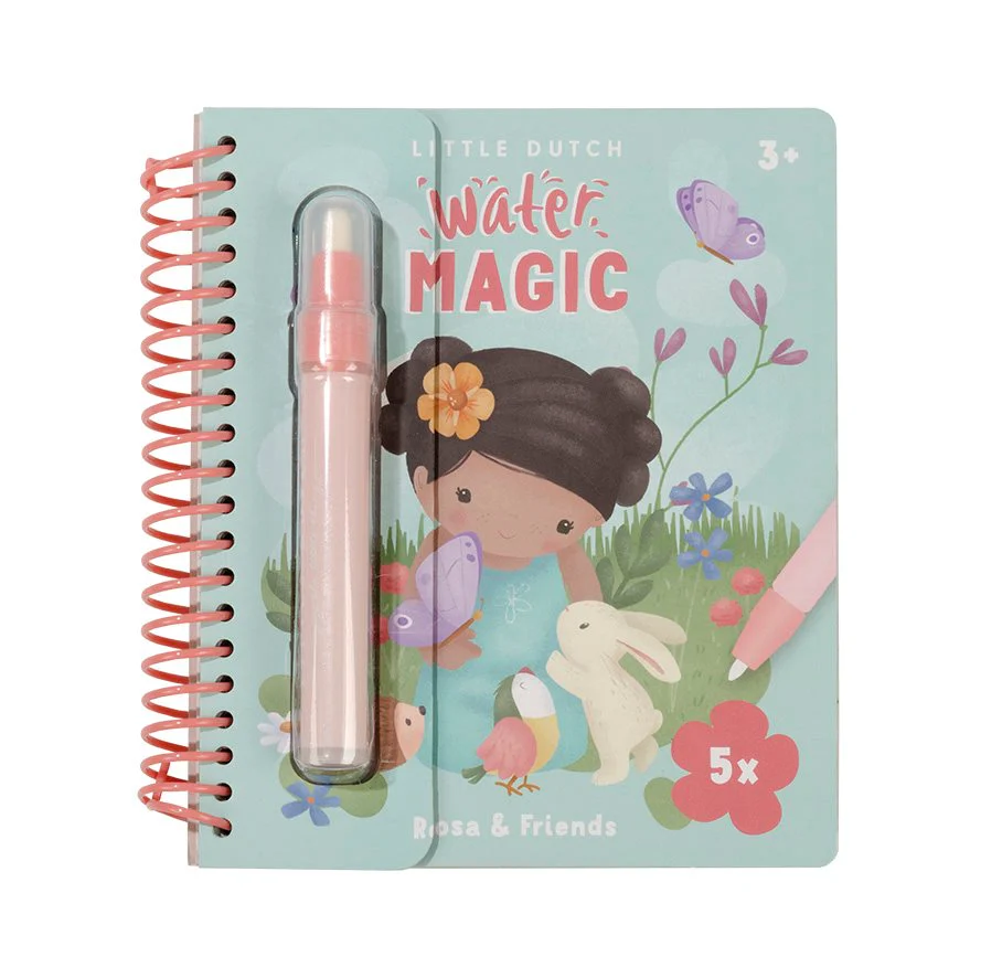 Waterkleurboek Little Dutch - Rosa & friends
