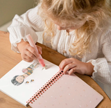 Waterkleurboek Little Dutch - Rosa & friends
