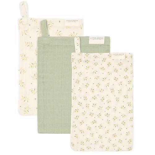 Washandjes Little dutch - Blueberry leaves