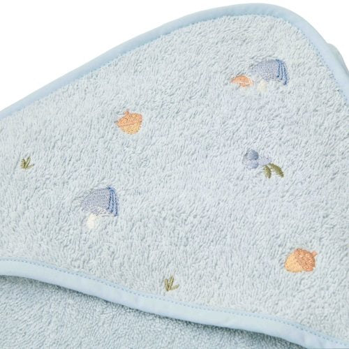 Badcape Little dutch - Embroided Blue