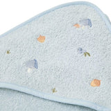 Badcape Little dutch - Embroided Blue