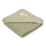 Badcape Little dutch - Little farm geborduurd 100x100cm