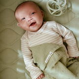 Tetradoek Little dutch - Pure sage 120x120cm