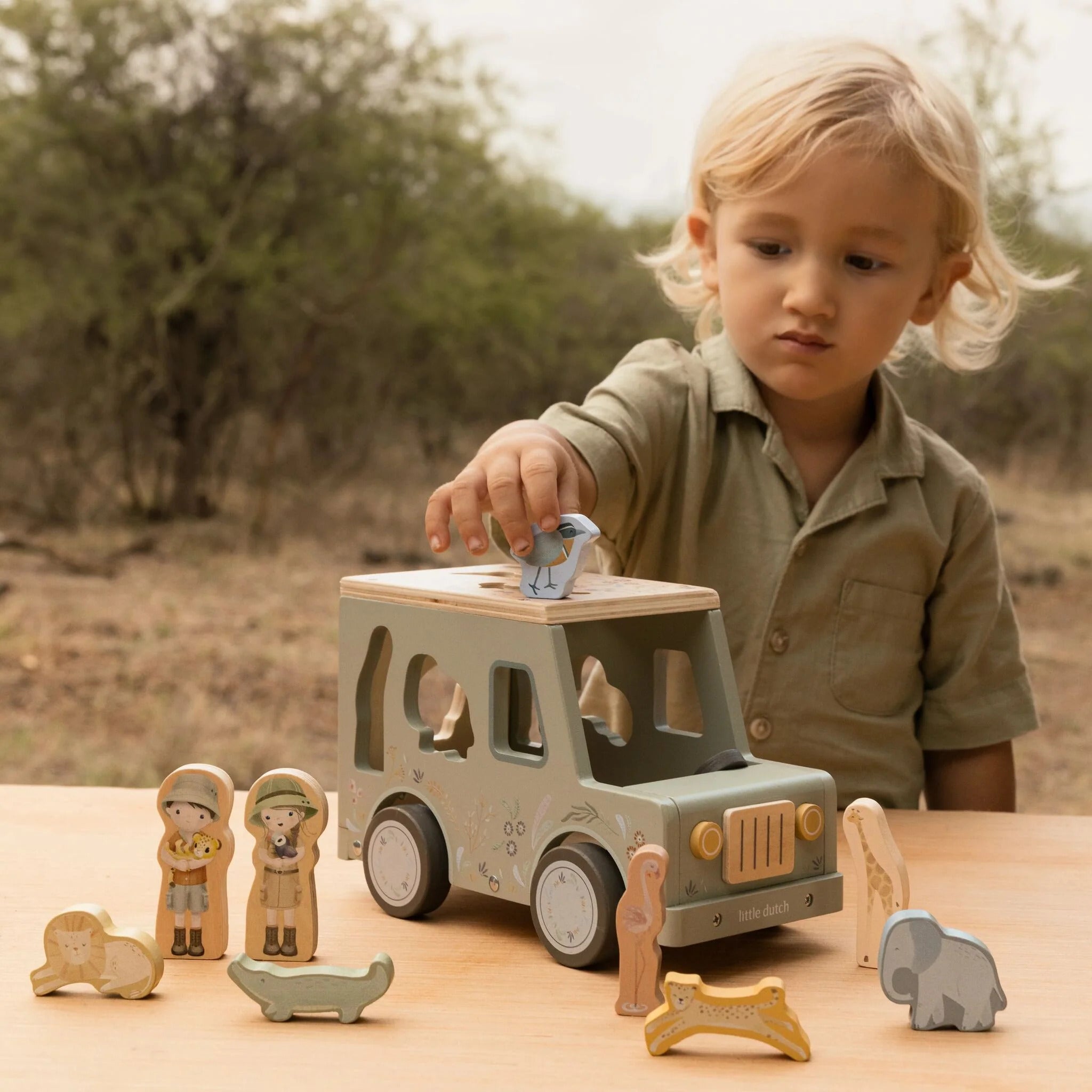 Vormenstoof Little dutch - safari friends