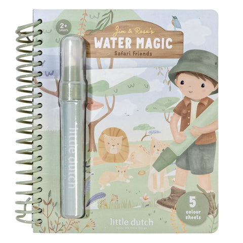 Waterkleurboek Little Dutch - Jim Safari