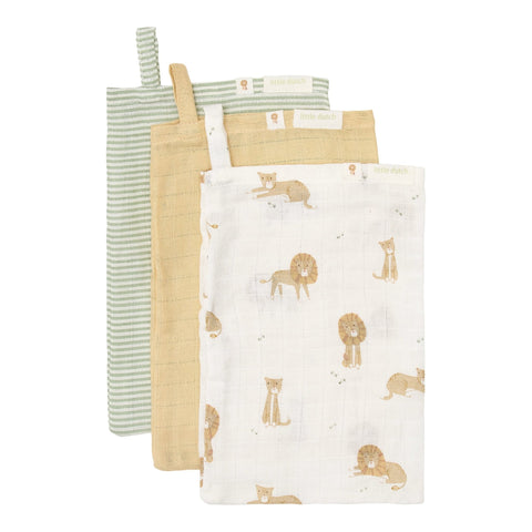Washandjes Little dutch - Safari Leo