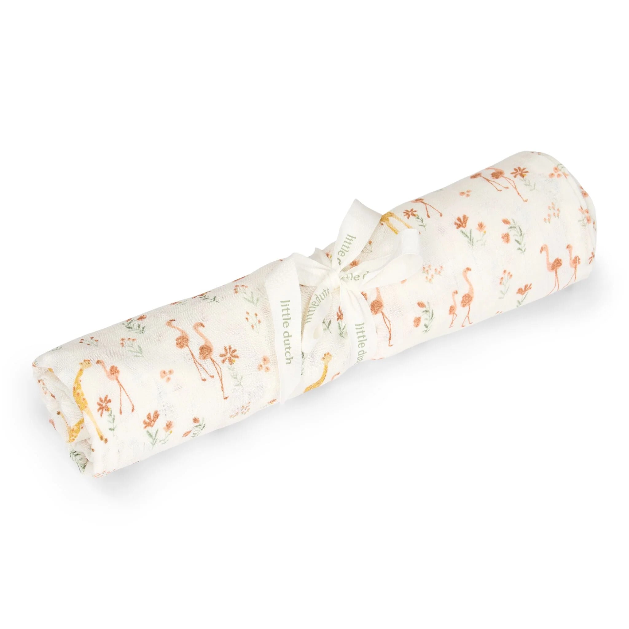 Tetradoek Little dutch - Blooming safari 120x120cm