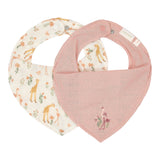 Zeverslabbetje Little Dutch - Blooming safari set van 2
