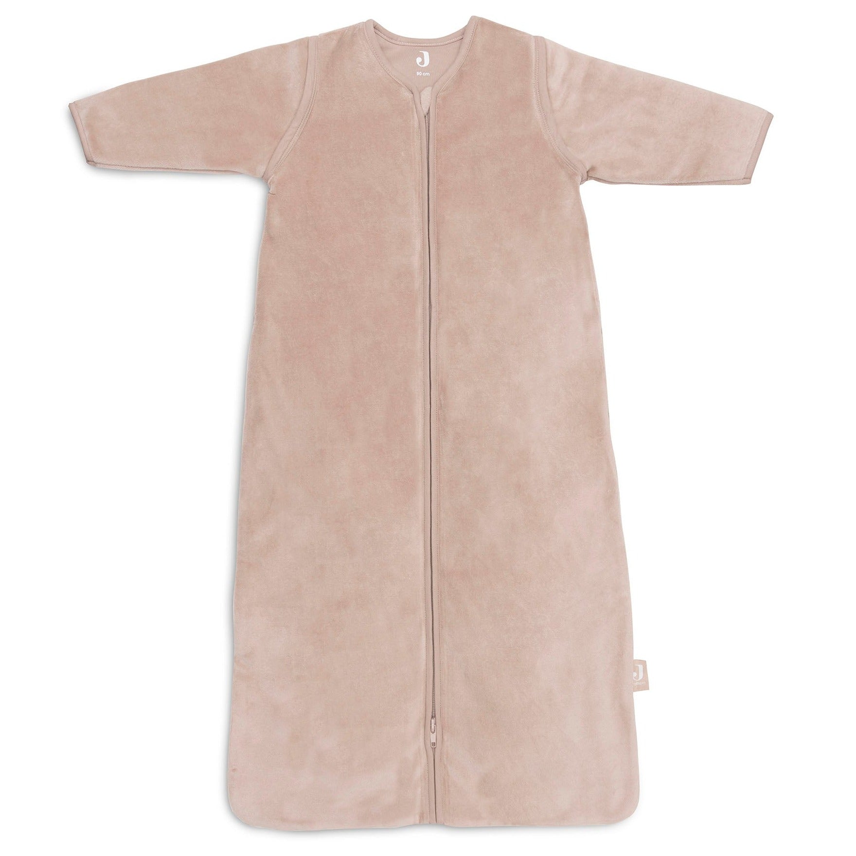 Slaapzak met afritsbare mouw Jollein - Velvet wild rose | 90cm